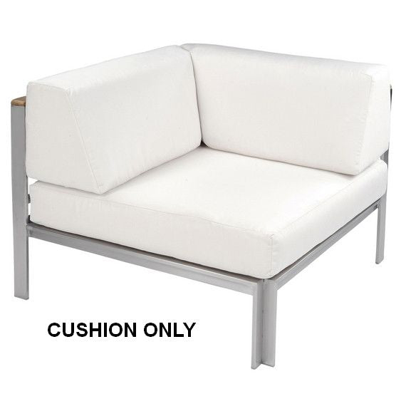 Kingsley Bate Cushion for Tivoli Stainless Steel Sectional Square Corner Chair