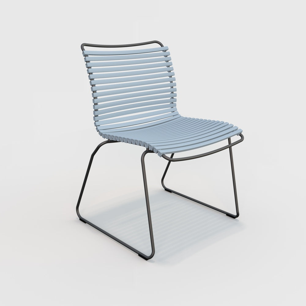 Click Dining Side Chair in Dusty Blue