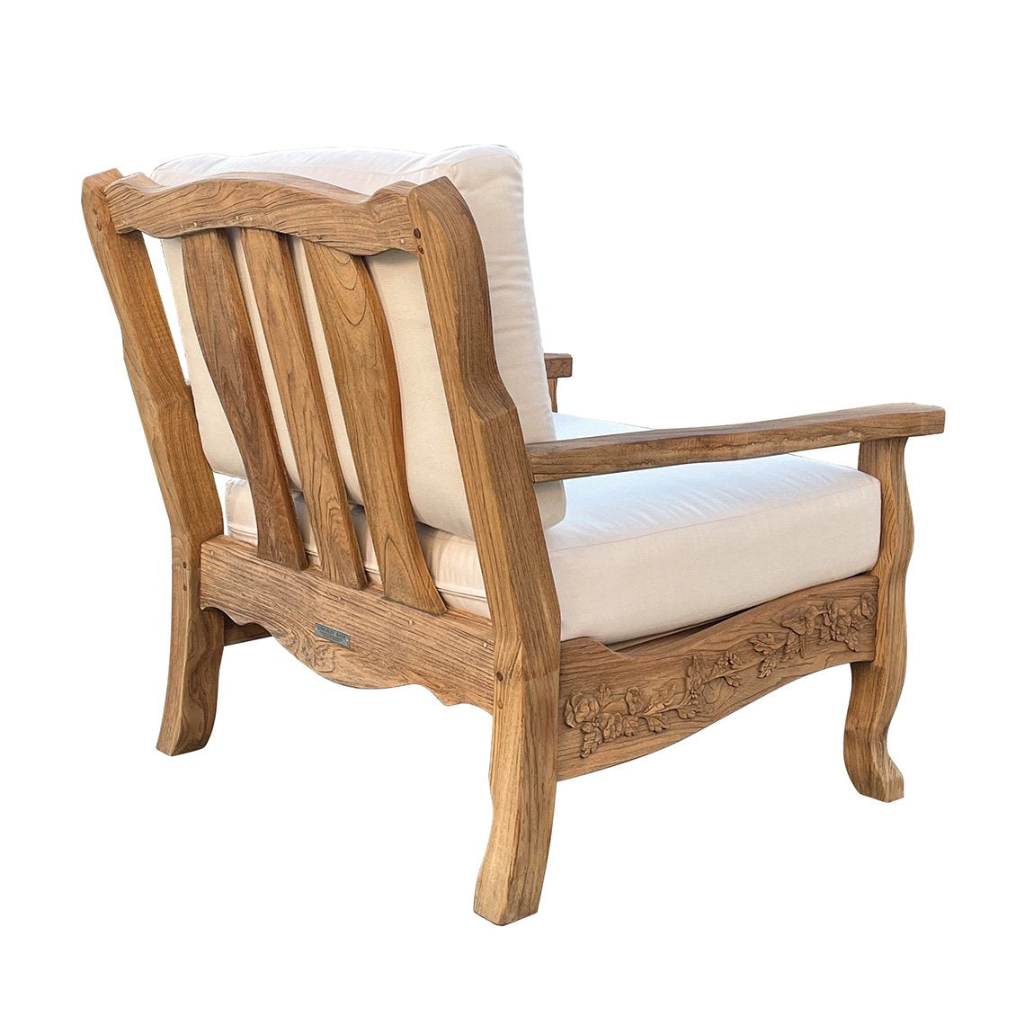 Kingsley Bate Normandy Distressed Teak Deep Seating Lounge Chair