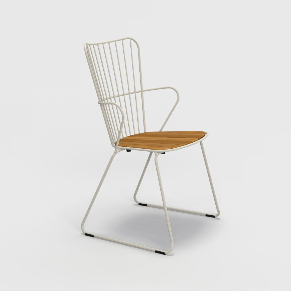 Paon Dining Armchair in White