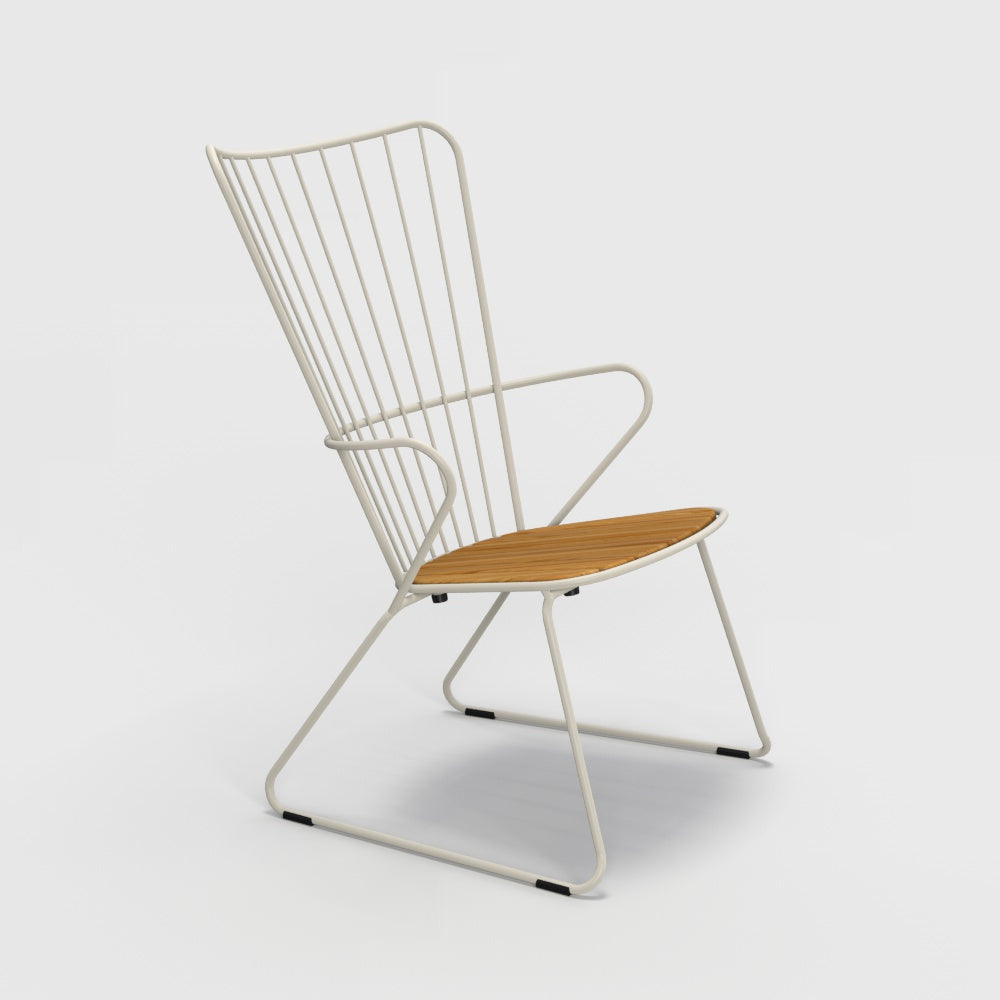 Paon Lounge Chair in White