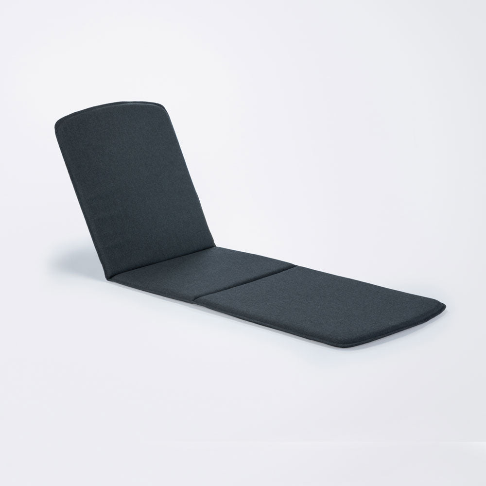 Molo Chaise Lounge Cushion in Dark Gray