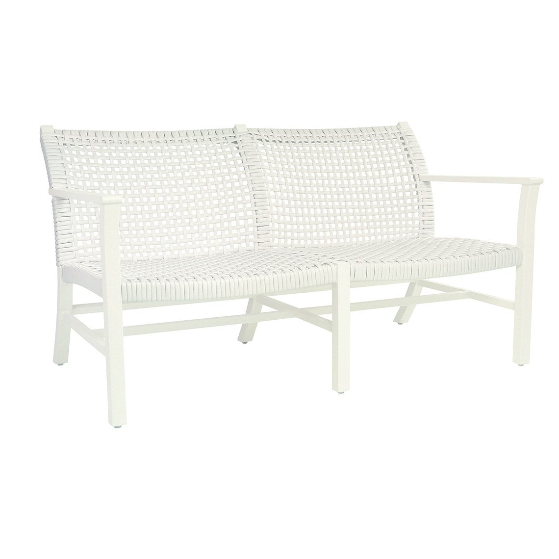 Kingsley Bate Catherine Aluminum Club Settee