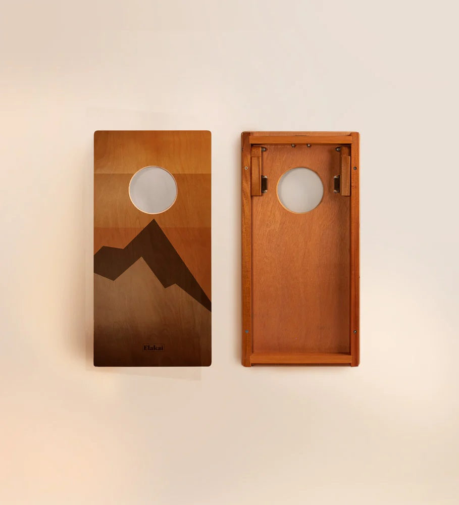 Retro Elakai 1'x2' Cornhole Board Set