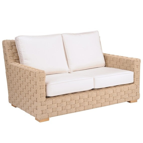 Kingsley Bate St. Barts Wicker Deep Seating Settee