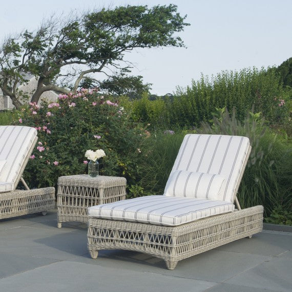 Kingsley Bate Sag Harbor and Southampton Chaise Lounge Cover