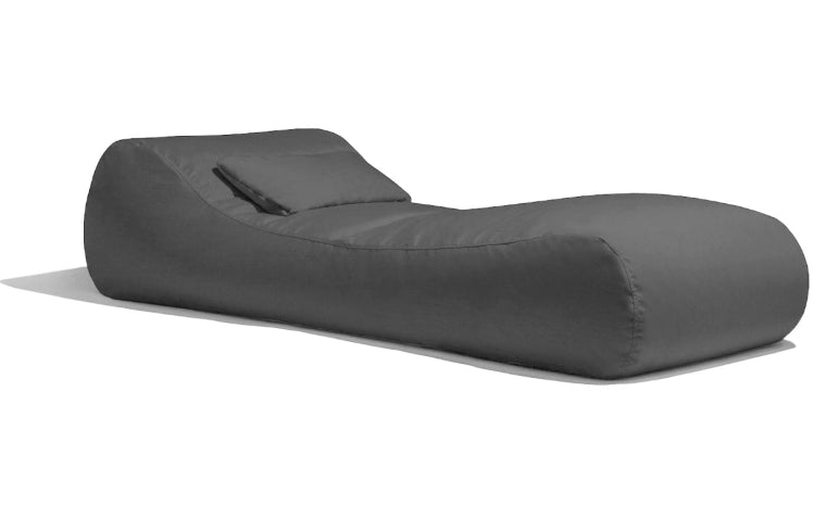 Arlo Outdoor Bean Bag Sun Lounger - Slate