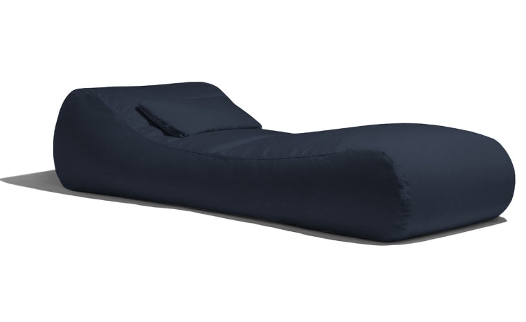 Arlo Outdoor Bean Bag Sun Lounger - Indigo