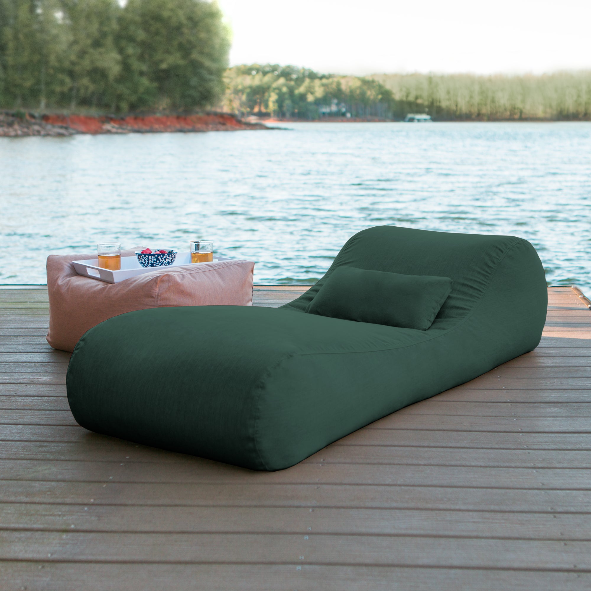 Arlo Outdoor Bean Bag Sun Lounger - Breeze