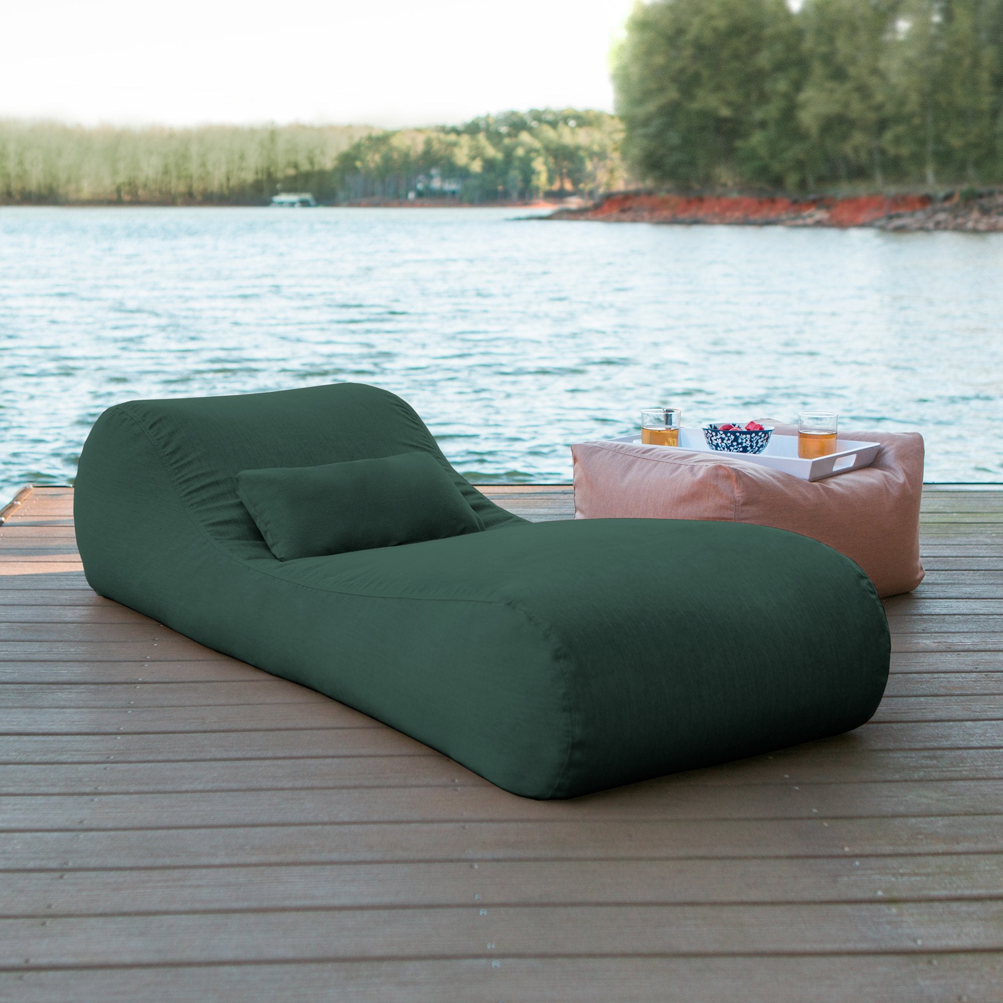 Arlo Outdoor Bean Bag Sun Lounger - Breeze