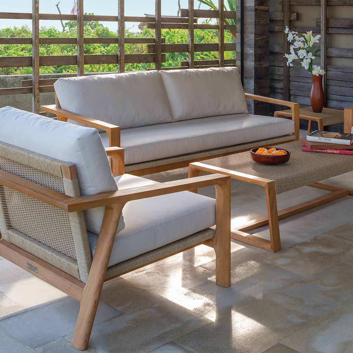 Kingsley Bate Hana Teak Deep Seating Lounge Chair