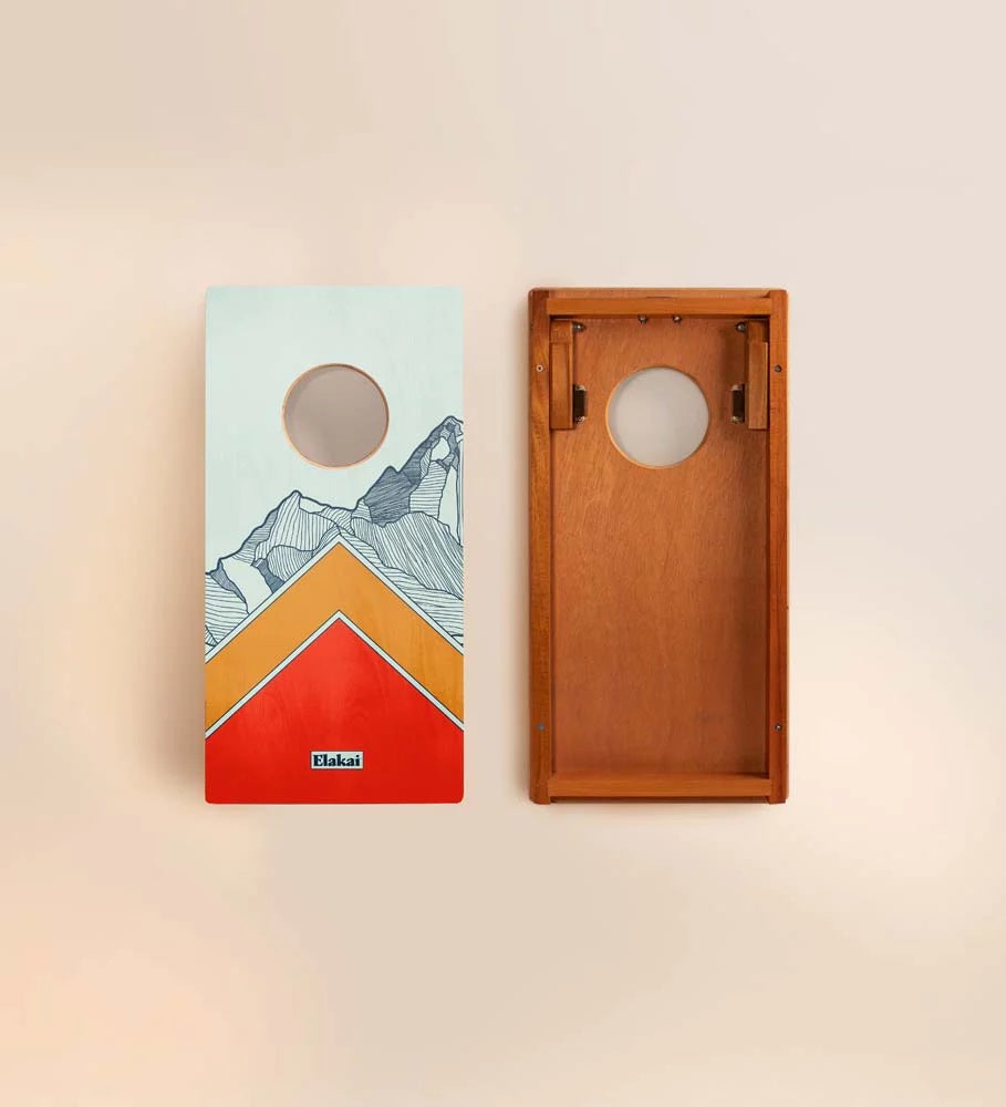 Mount Elakai 1'x2' Cornhole Board Set