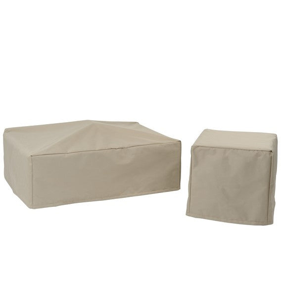 Kingsley Bate Chatham, Southampton, and Sag Harbor Square Side Table Cover