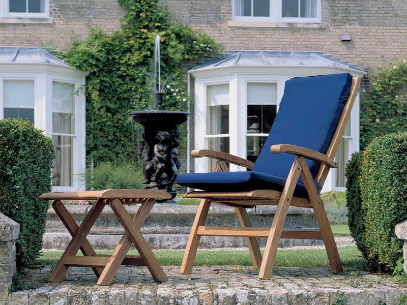 Barlow Tyrie Ascot Teak Highbacked Reclining Chair