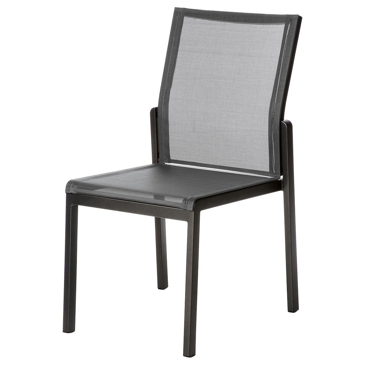 Barlow Tyrie Aura Aluminum Stacking Side Chair