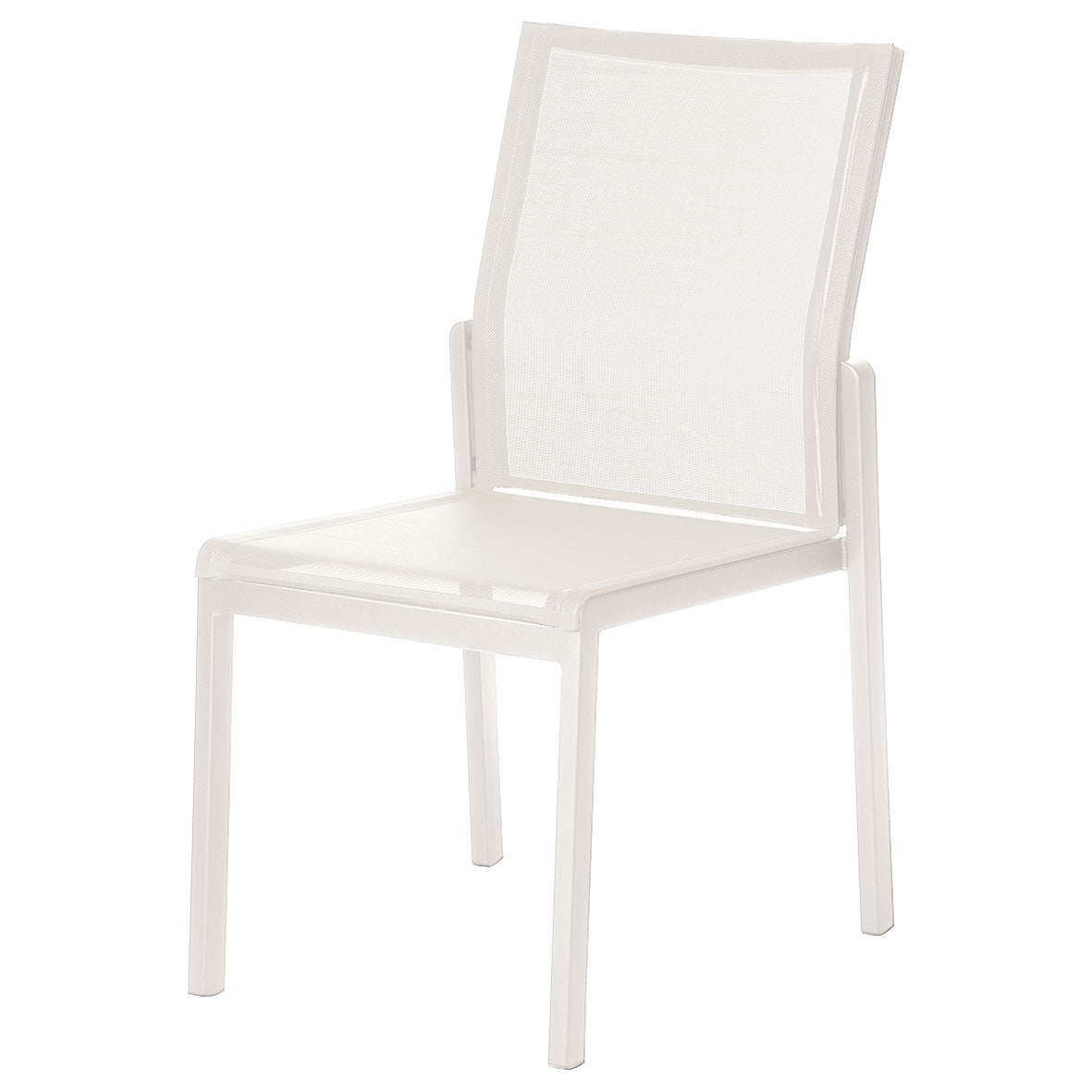 Barlow Tyrie Aura Aluminum Stacking Side Chair