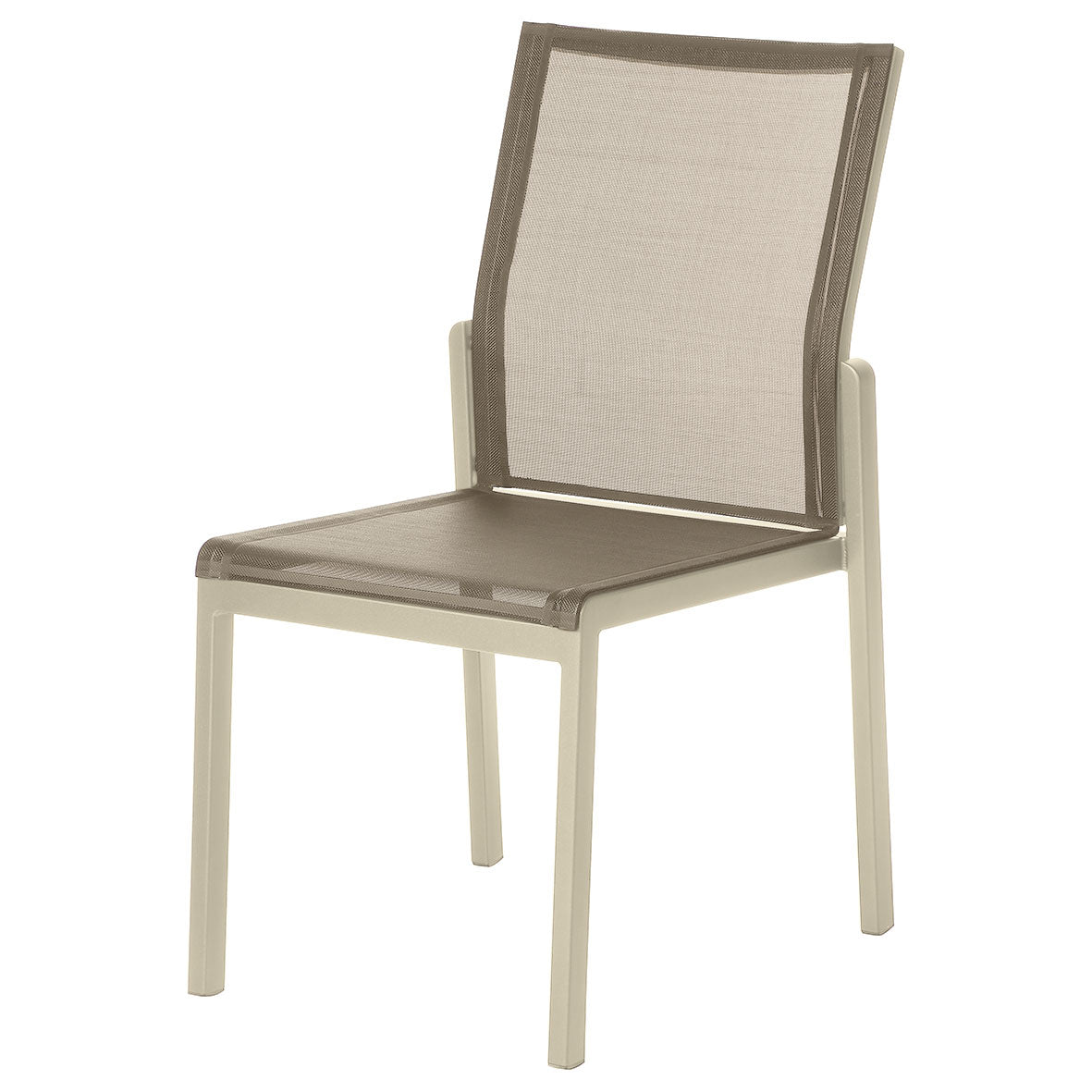 Barlow Tyrie Aura Aluminum Stacking Side Chair