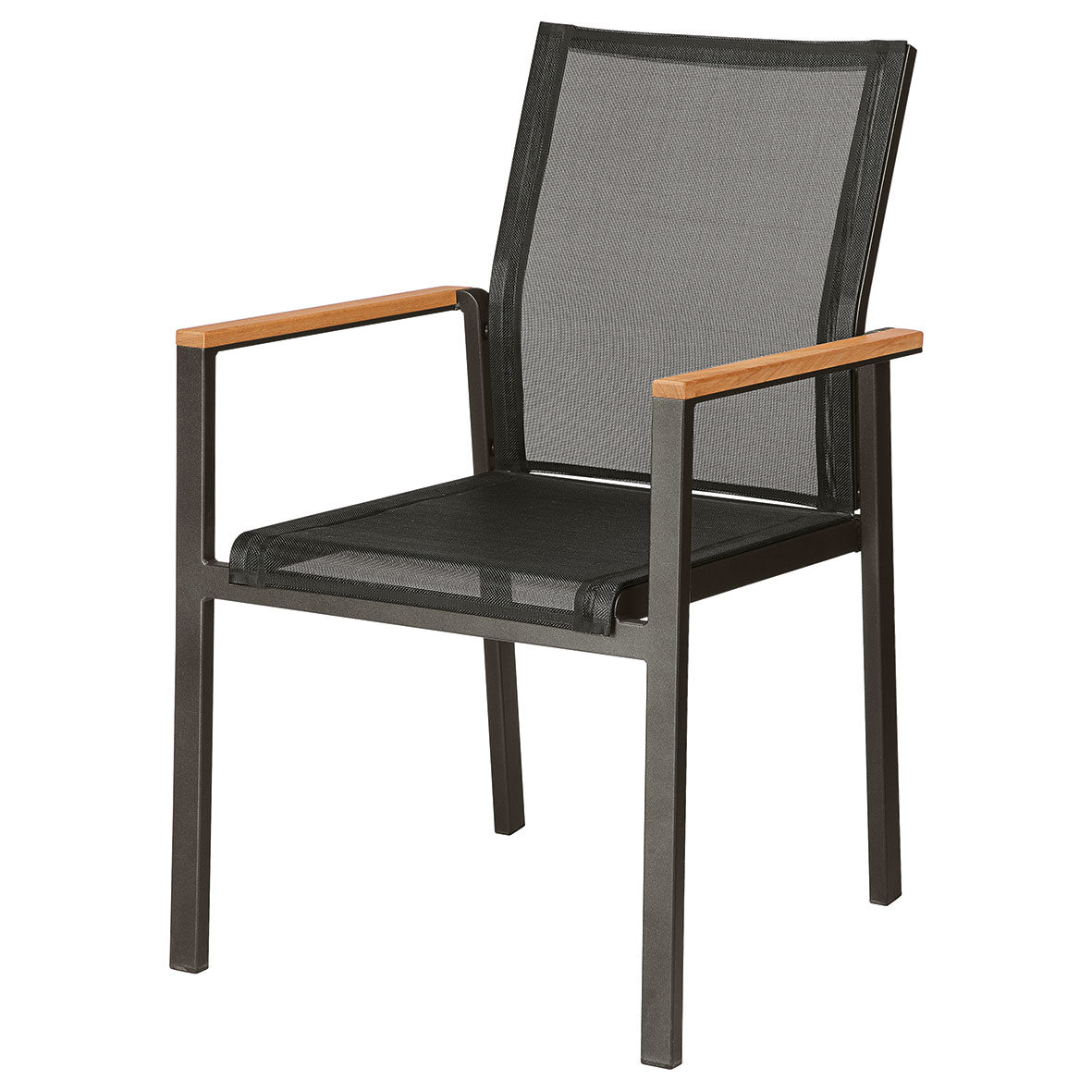 Barlow Tyrie Aura Aluminum Stacking Dining Armchair