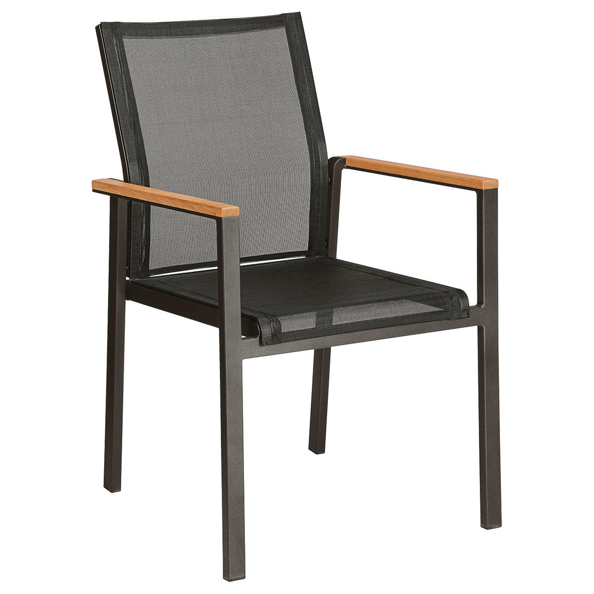 Barlow Tyrie Aura Aluminum Stacking Dining Armchair