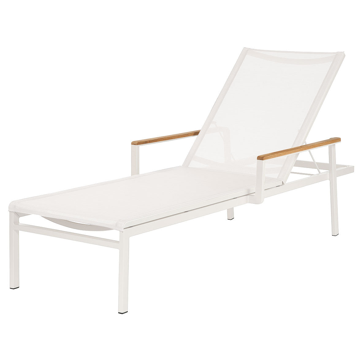 Barlow Tyrie Aura Aluminum Sling Chaise Lounge