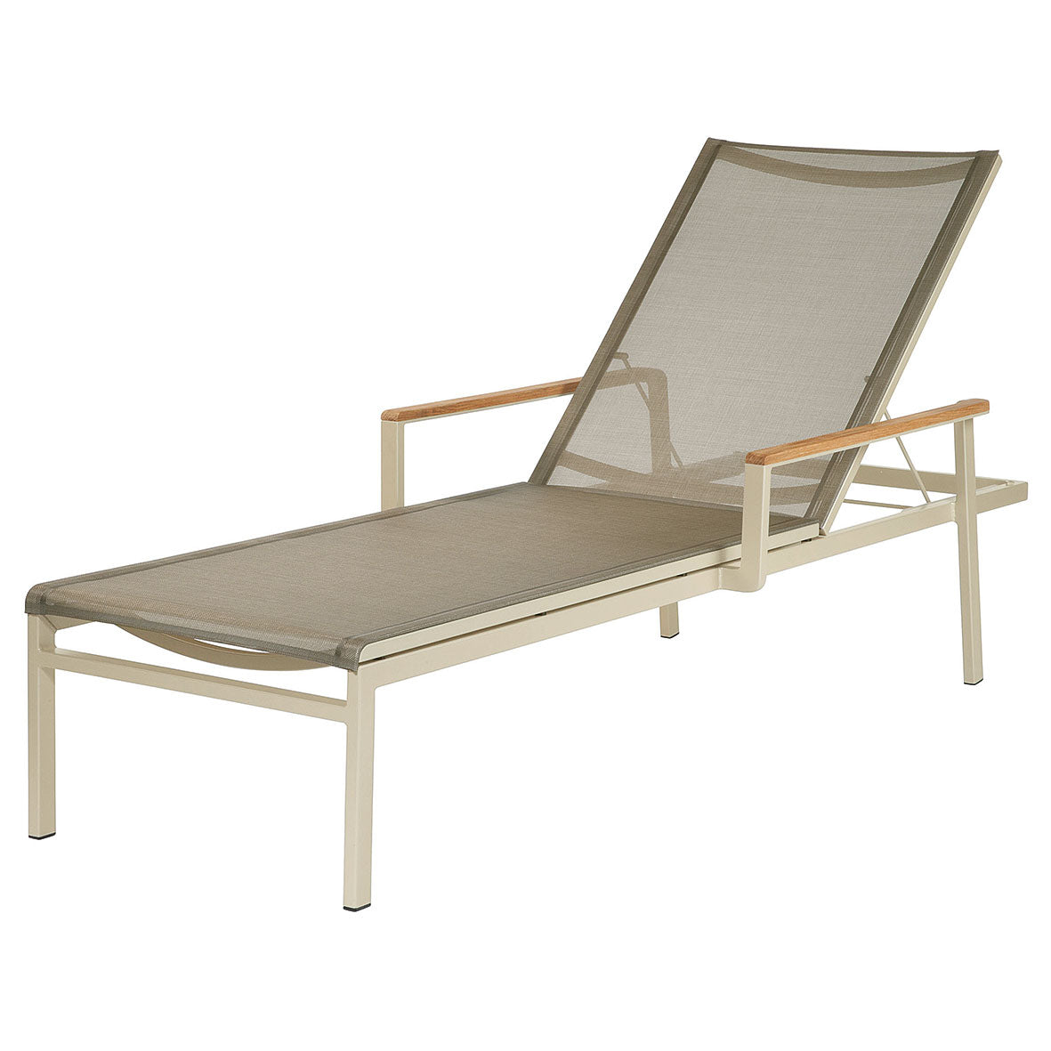 Barlow Tyrie Aura Aluminum Sling Chaise Lounge