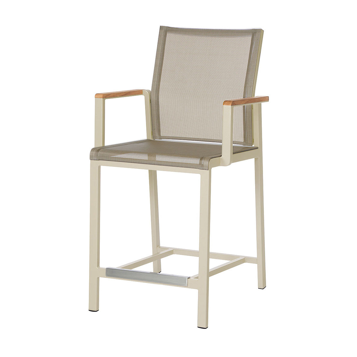 Barlow Tyrie Aura Aluminum Counter Height Armchair