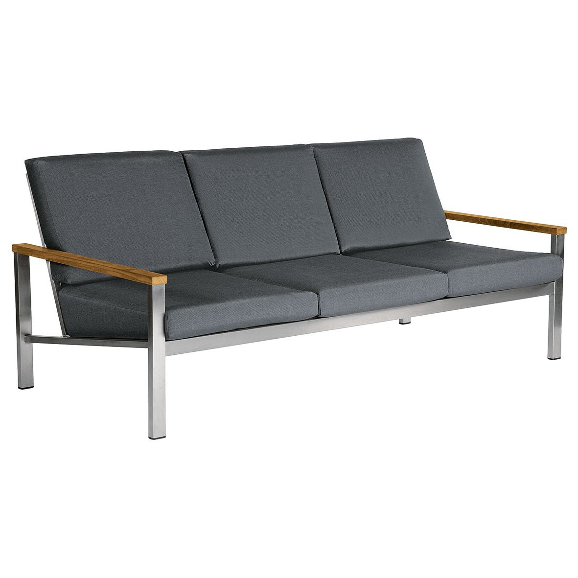 Barlow Tyrie Equinox Stainless Steel Deep Seating Sofa