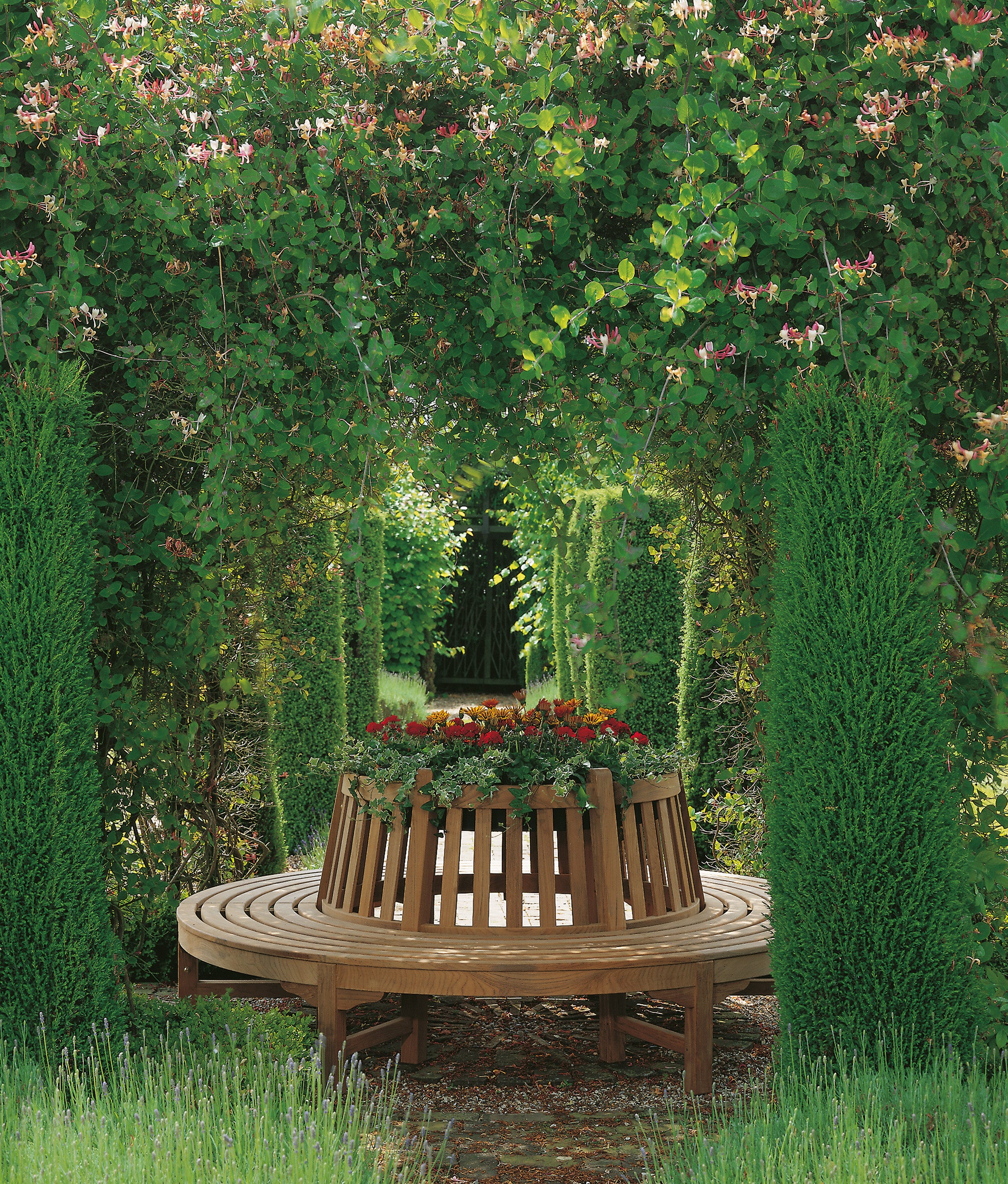 Barlow Tyrie Glenham Teak Circular Tree Seat 