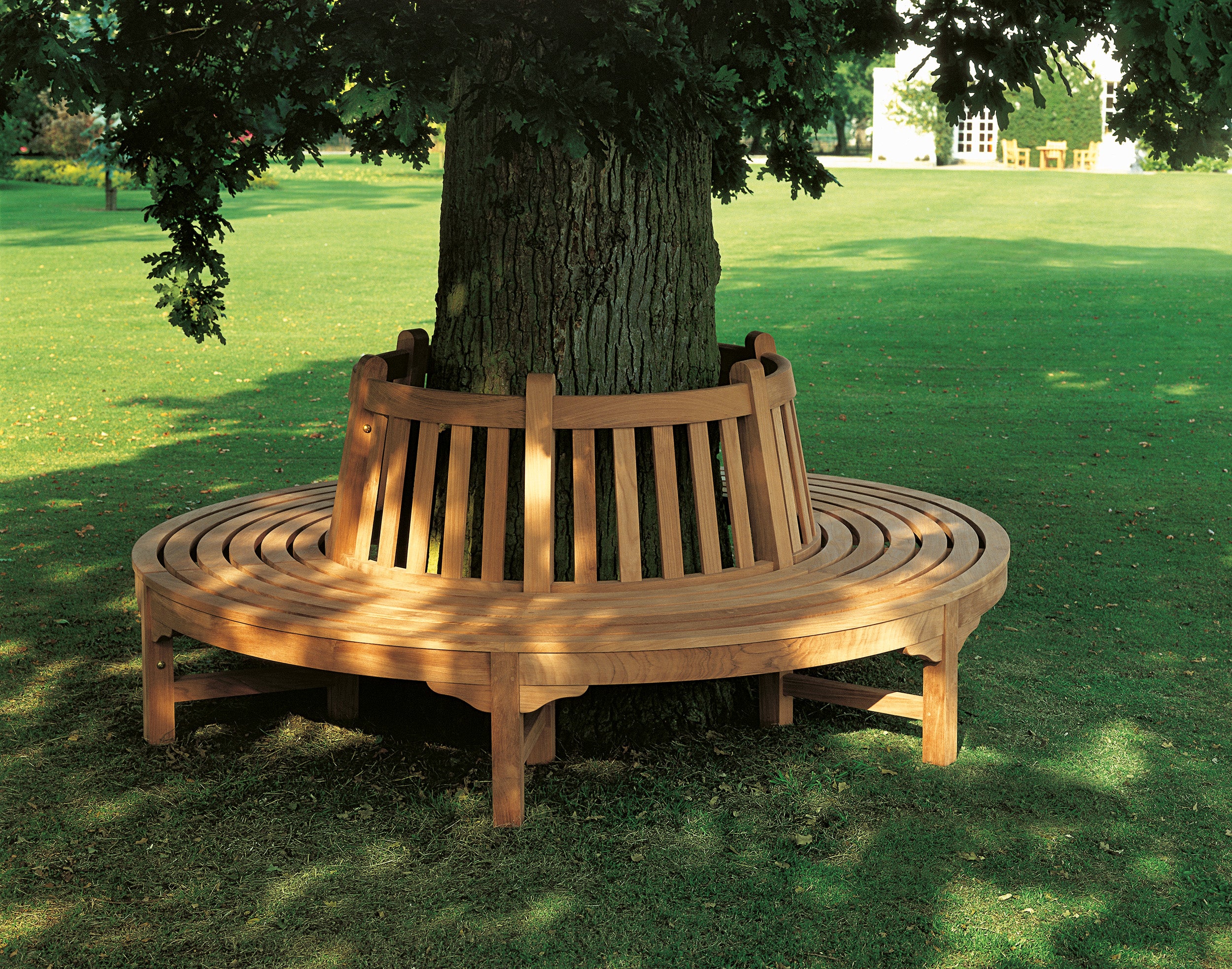 Barlow Tyrie Glenham Teak Circular Tree Seat 