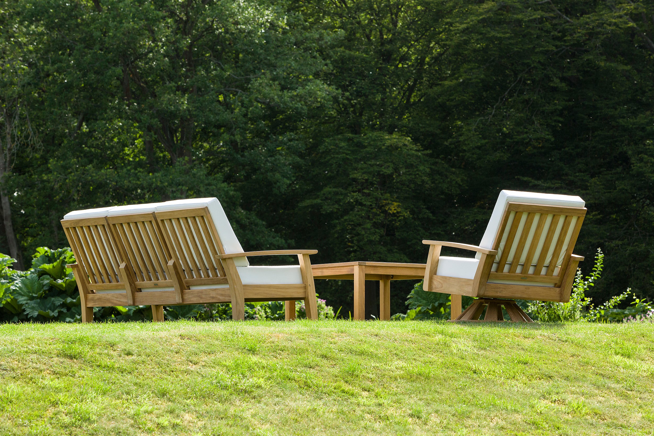 Barlow Tyrie Haven 3pc Teak Seating Ensemble