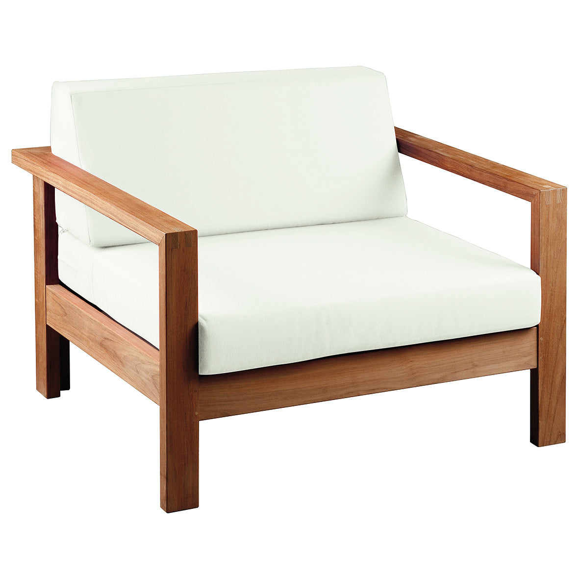 Barlow Tyrie Linear Teak Lounge Chair