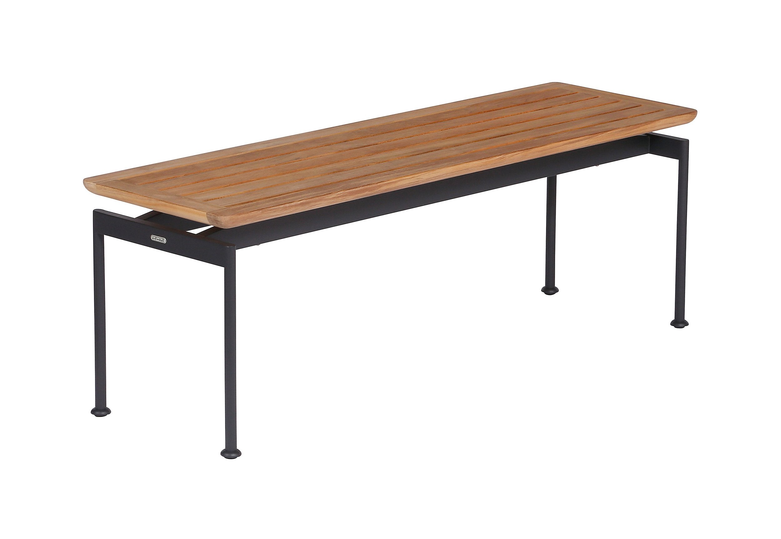 Barlow Tyrie Layout Teak and Stainless Steel Bench 130