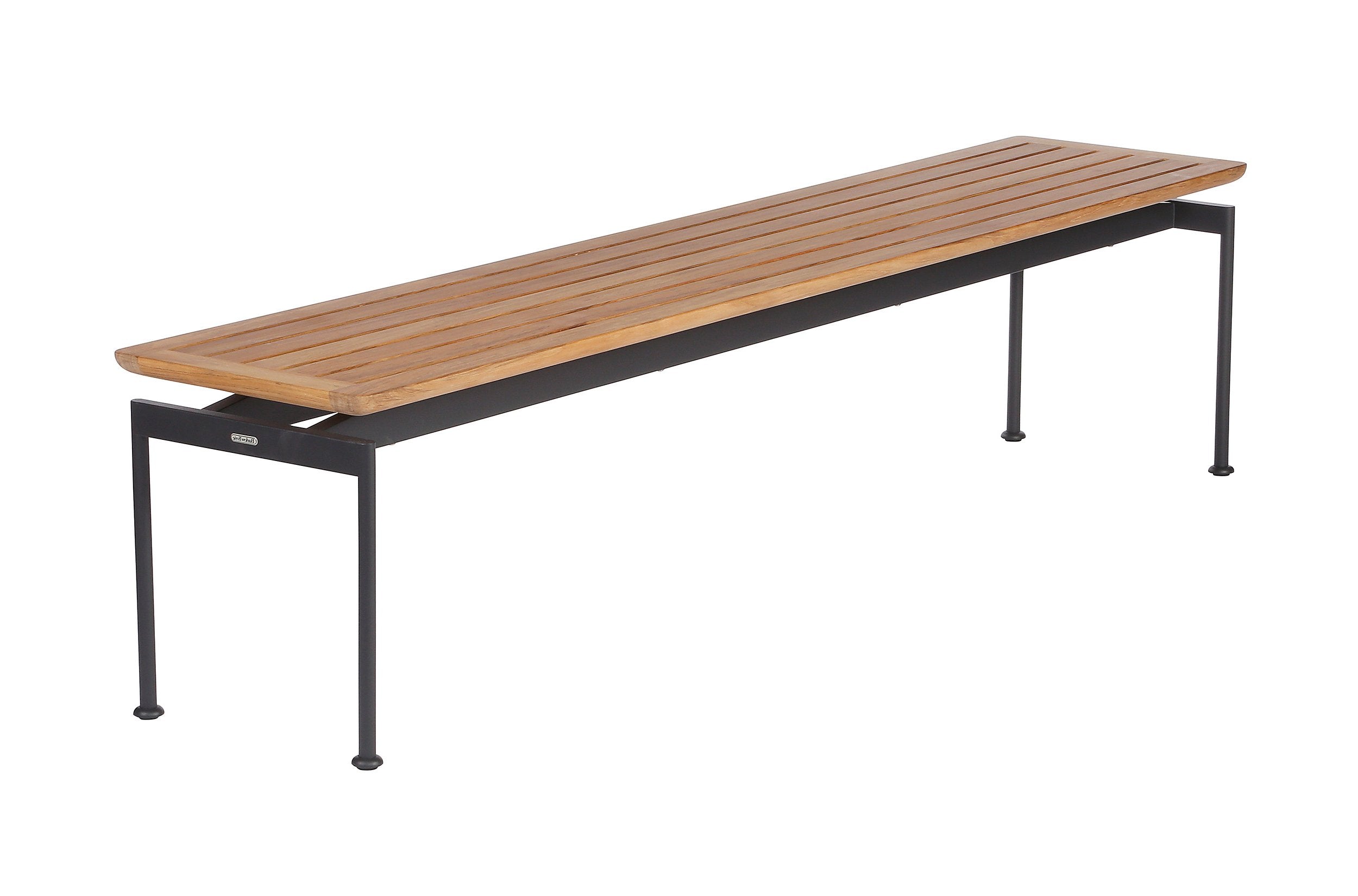 Barlow Tyrie Layout Teak and Stainless Steel Bench 200