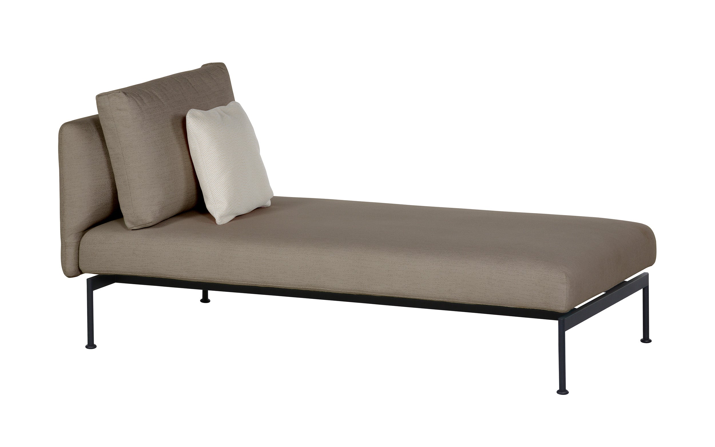 Barlow Tyrie Layout Stainless Steel Deep Seating Single Lounger