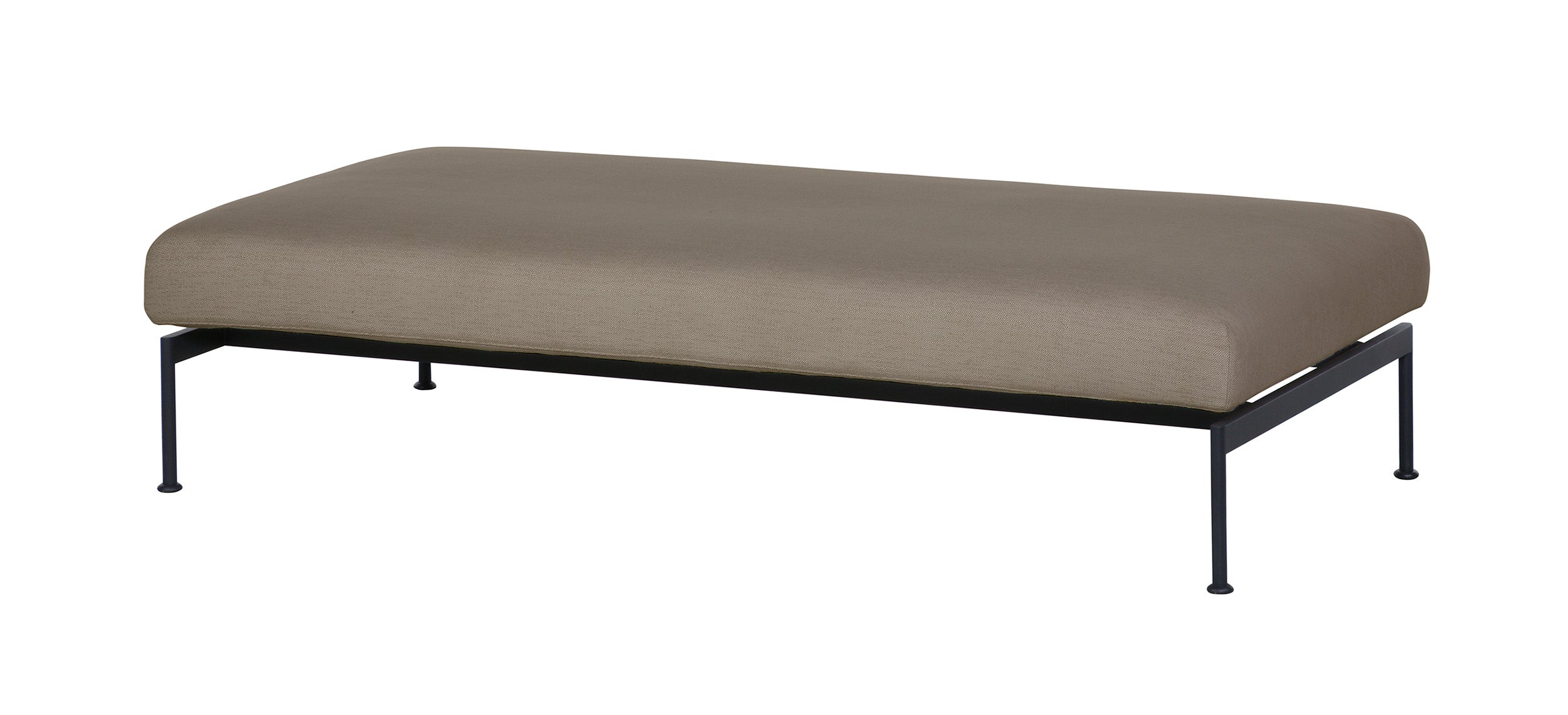 Barlow Tyrie Layout Stainless Steel Deep Seating Double Ottoman