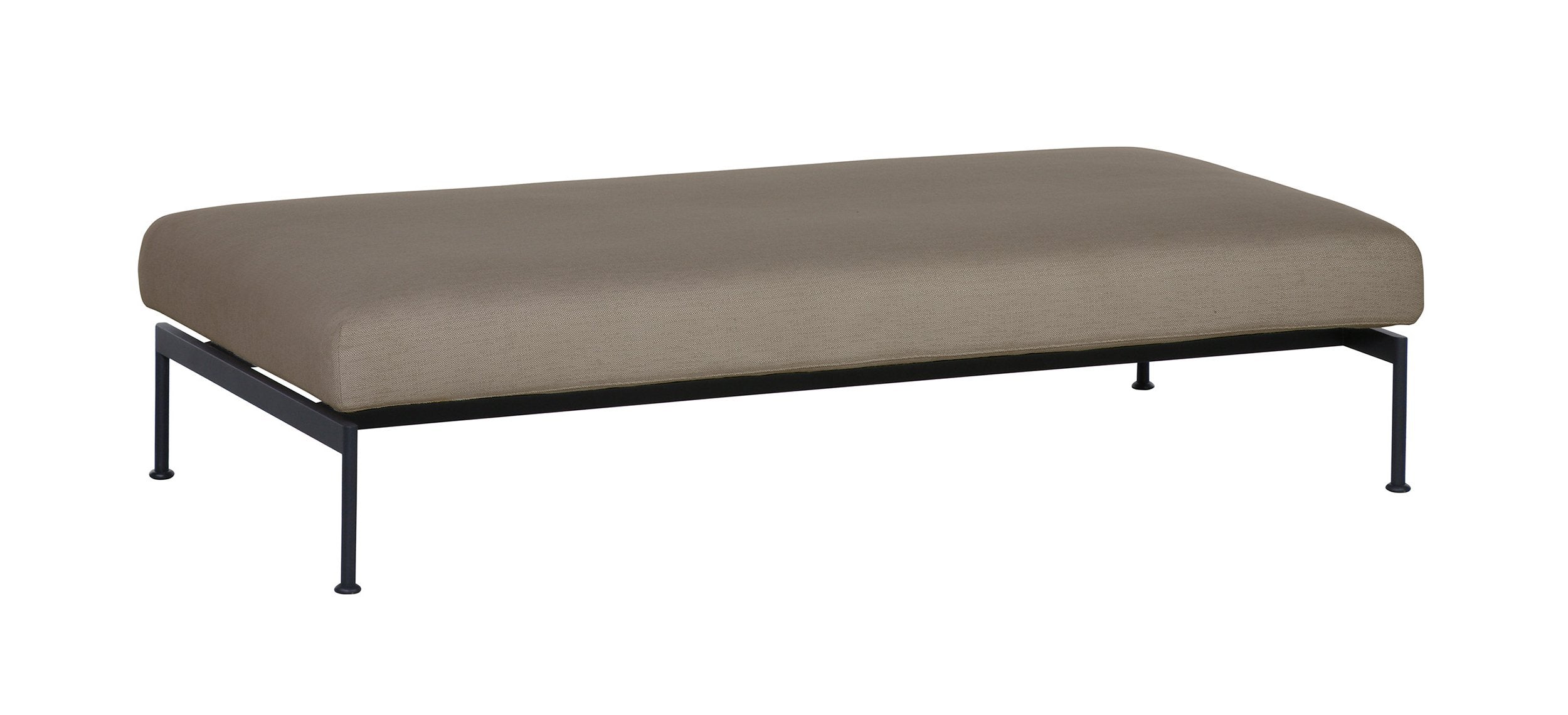 Barlow Tyrie Layout Stainless Steel Deep Seating Double Ottoman