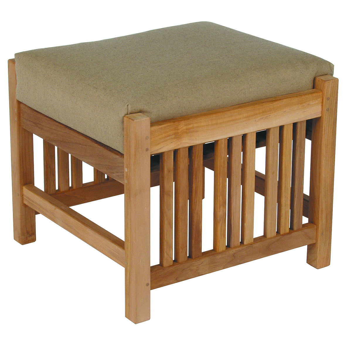 Barlow Tyrie Mission Teak Footstool