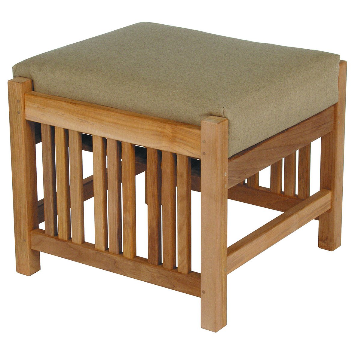 Barlow Tyrie Mission Teak Footstool