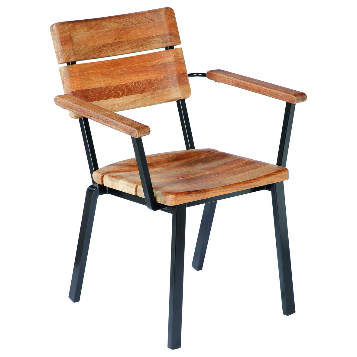 Barlow Tyrie Titan Teak and Aluminum Chair