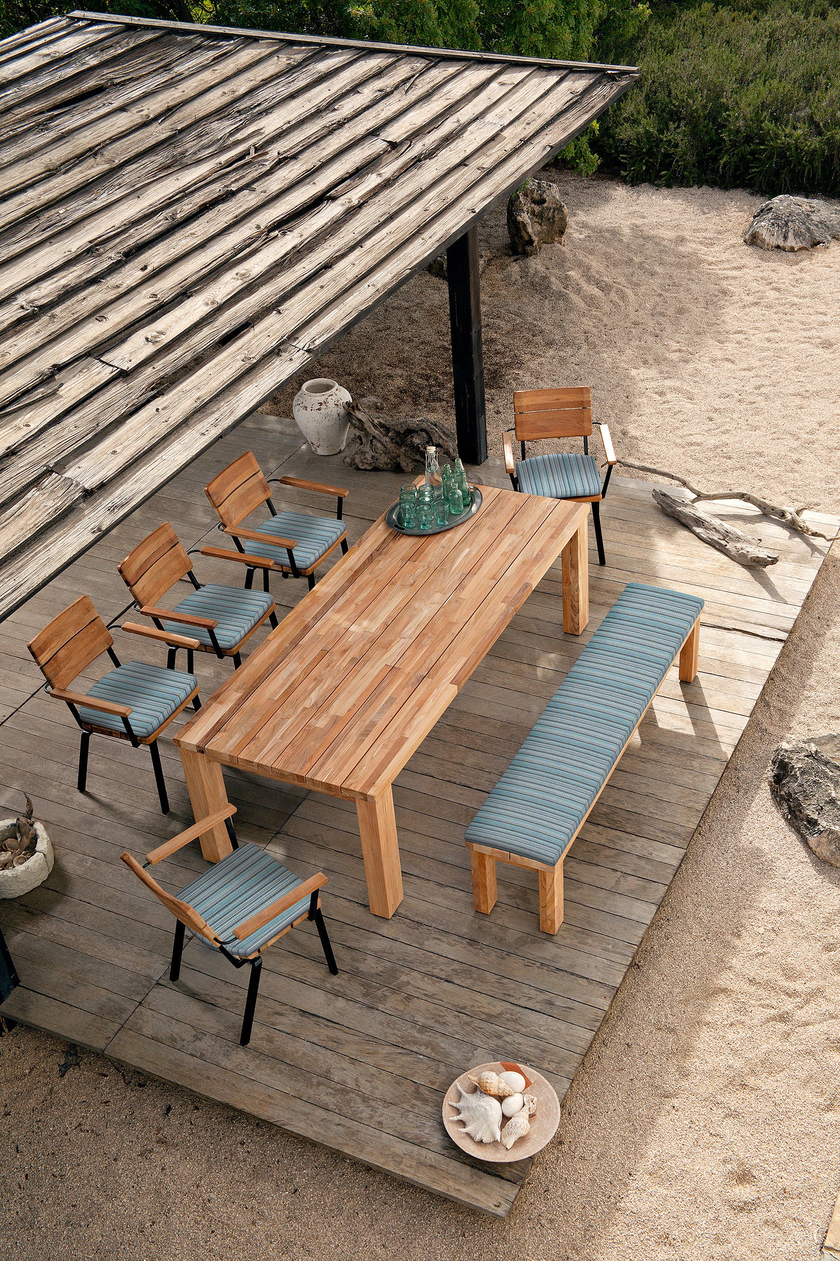 Barlow Tyrie Titan Teak Dining Set