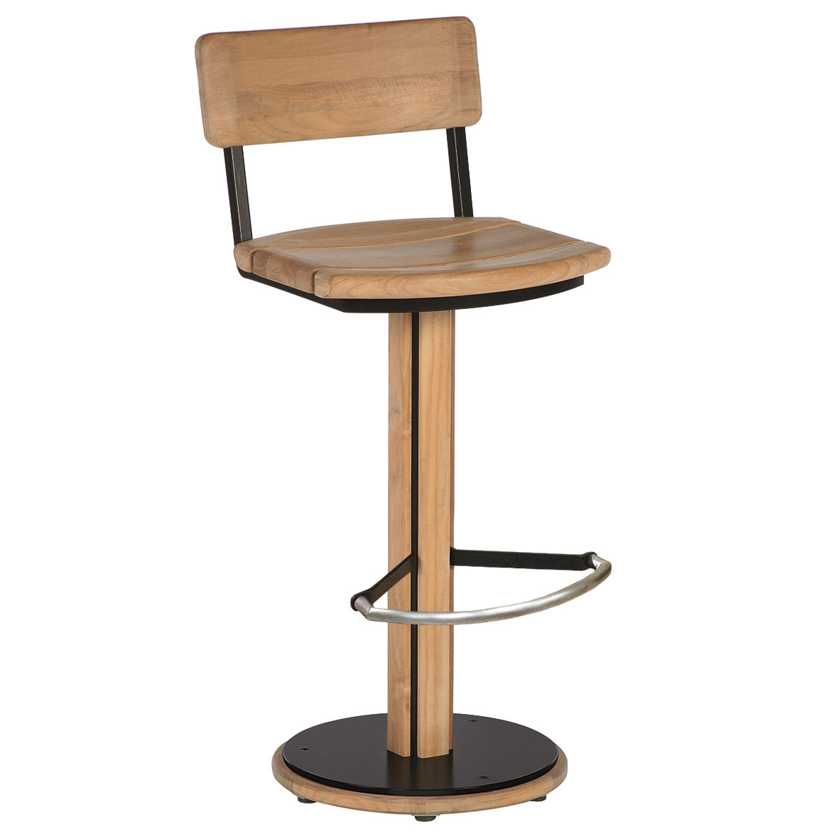 Barlow Tyrie Titan Teak Bar Stool