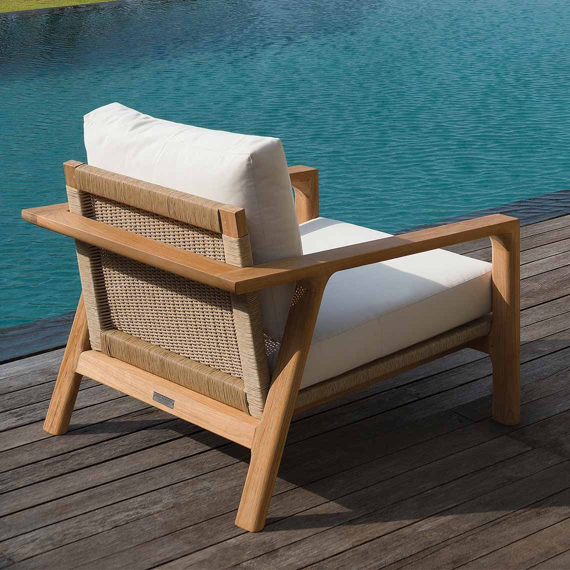 Kingsley Bate Hana Teak Deep Seating Lounge Chair