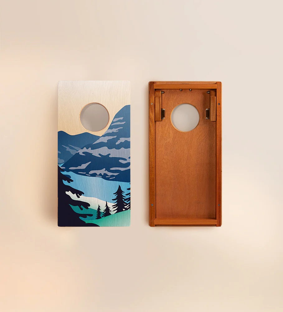 Elakai Glacier 1'x2' Cornhole Board Set