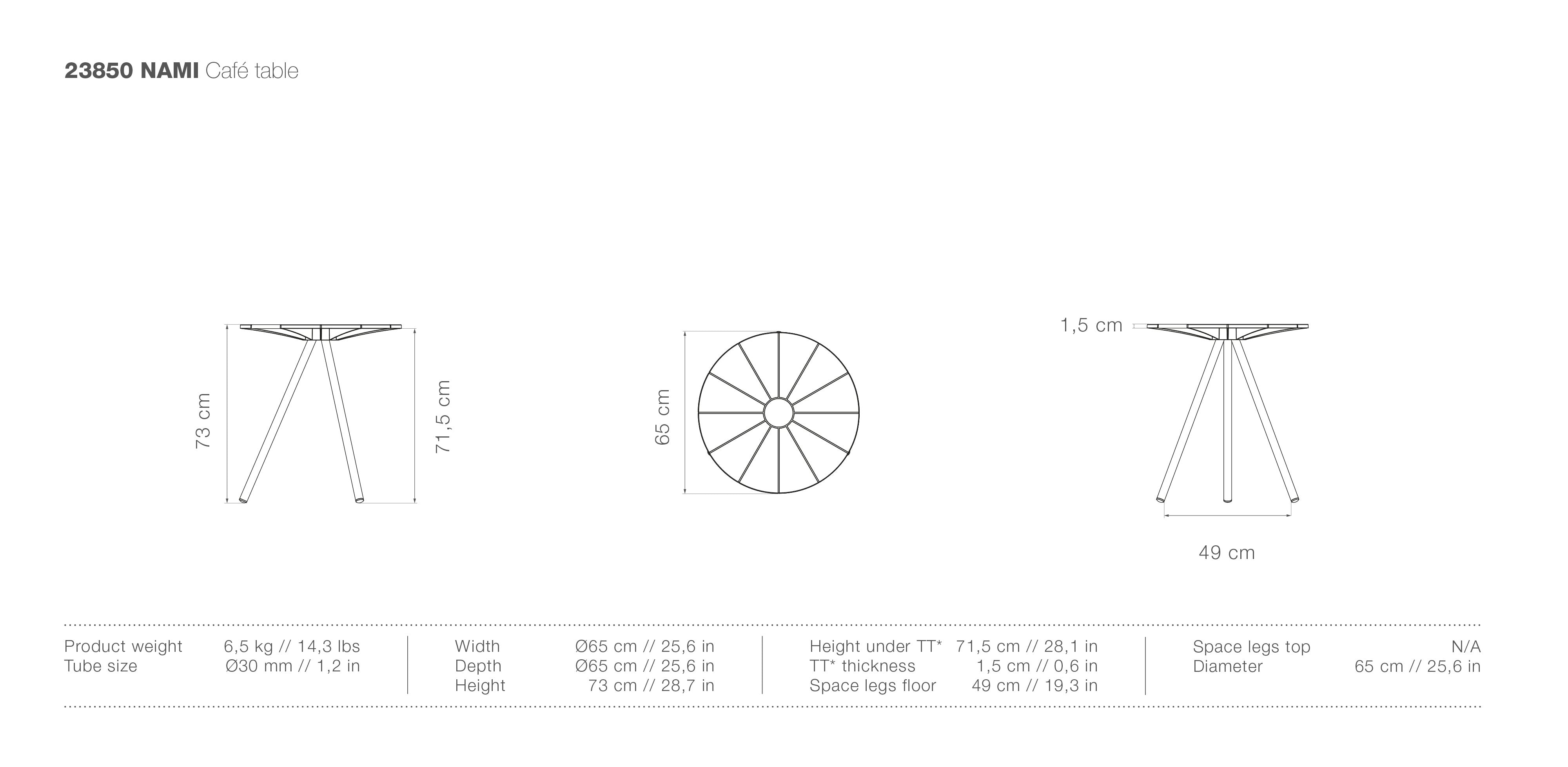 Nami Dining Bistro Table