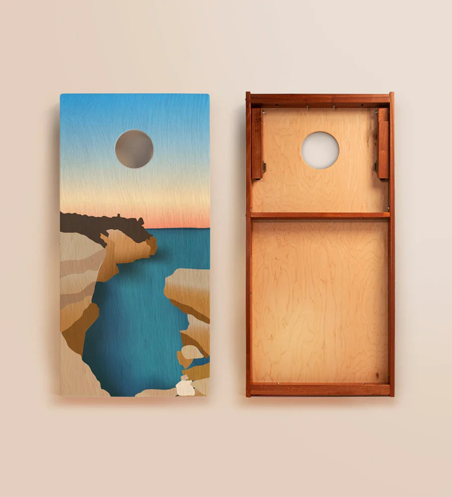 Elakai Pictured Rocks 2'x4' Cornhole Boards - Set of 2