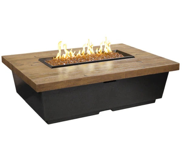 Contempo Rectangle Fire Pit Table