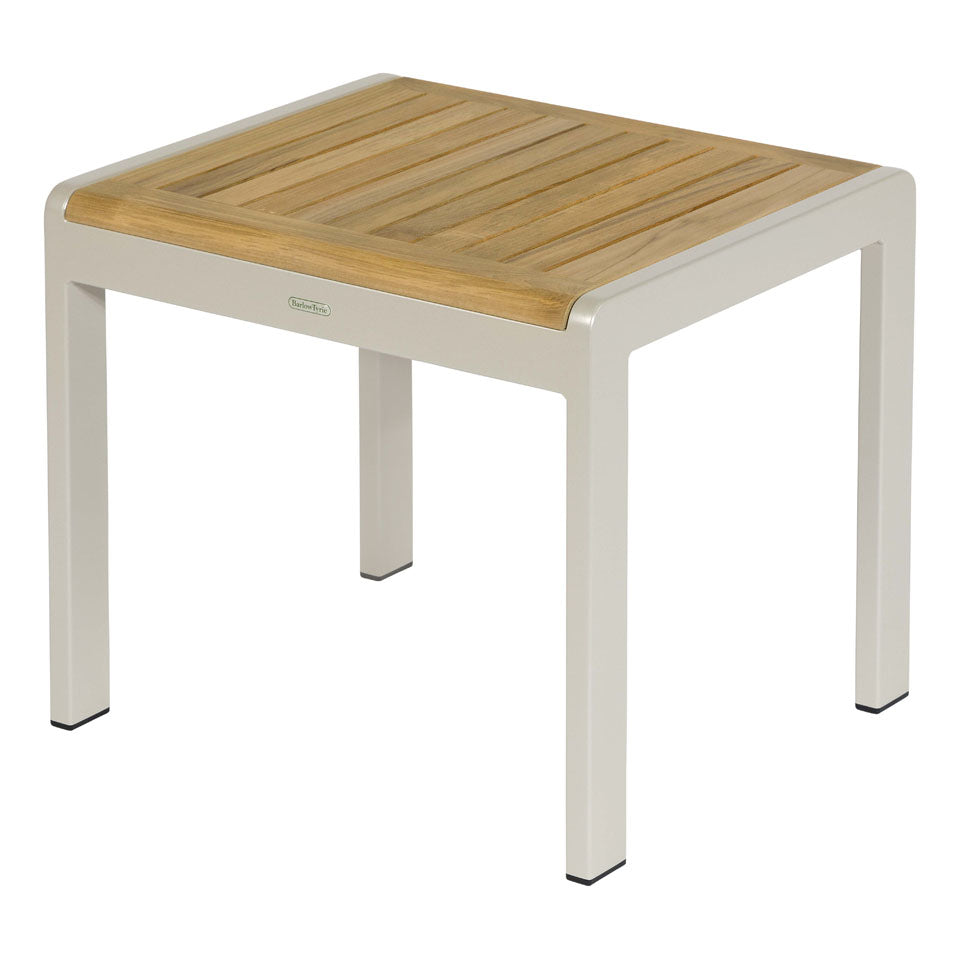 Barlow Tyrie Aura Teak and Aluminum Low Occasional Table 50