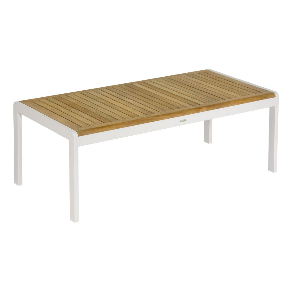 Barlow Tyrie Aura Teak and Aluminum Occasional Table 120