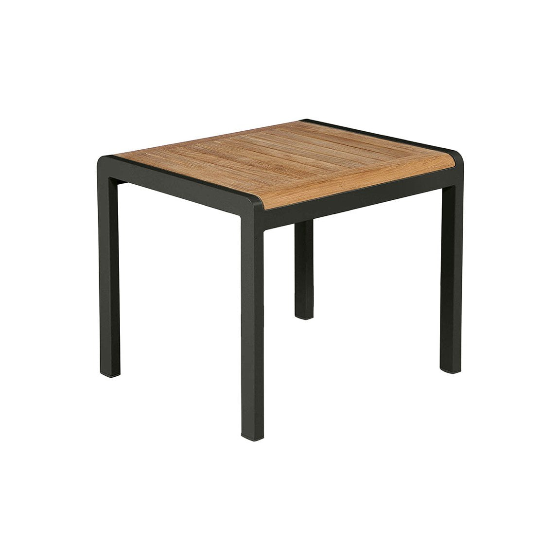 Barlow Tyrie Aura Teak and Aluminum Side Table