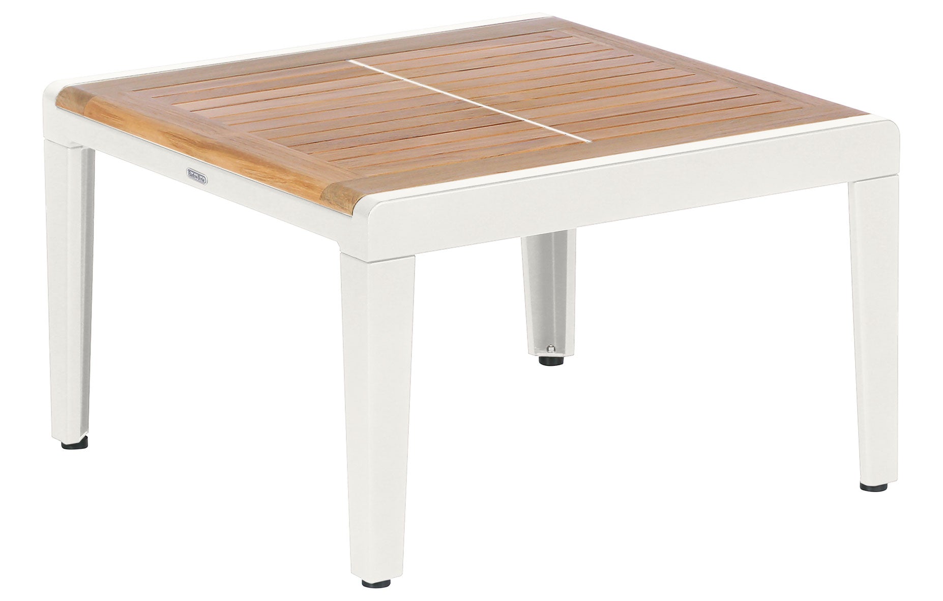 Barlow Tyrie Aura Teak and Aluminum Low Side Table 60